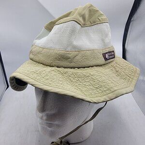 Dorfman Pacific Headwear Beige Adults Bucket Hat Breathable Lightweight Outdoors